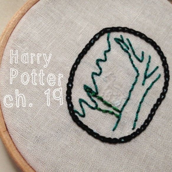 harry potter embroidery