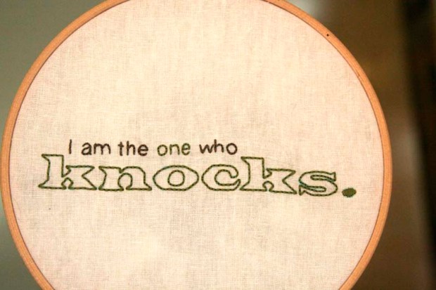 i am the one who knocks embroidery