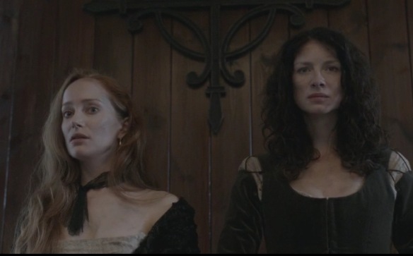 claire and geillis from outlander